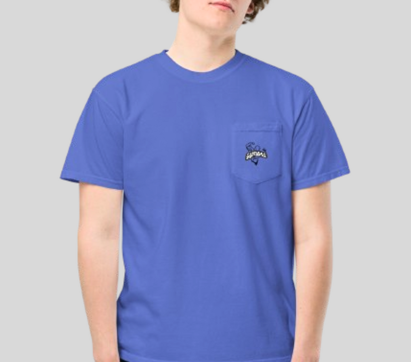 Crew Neck Pocket T-shirt