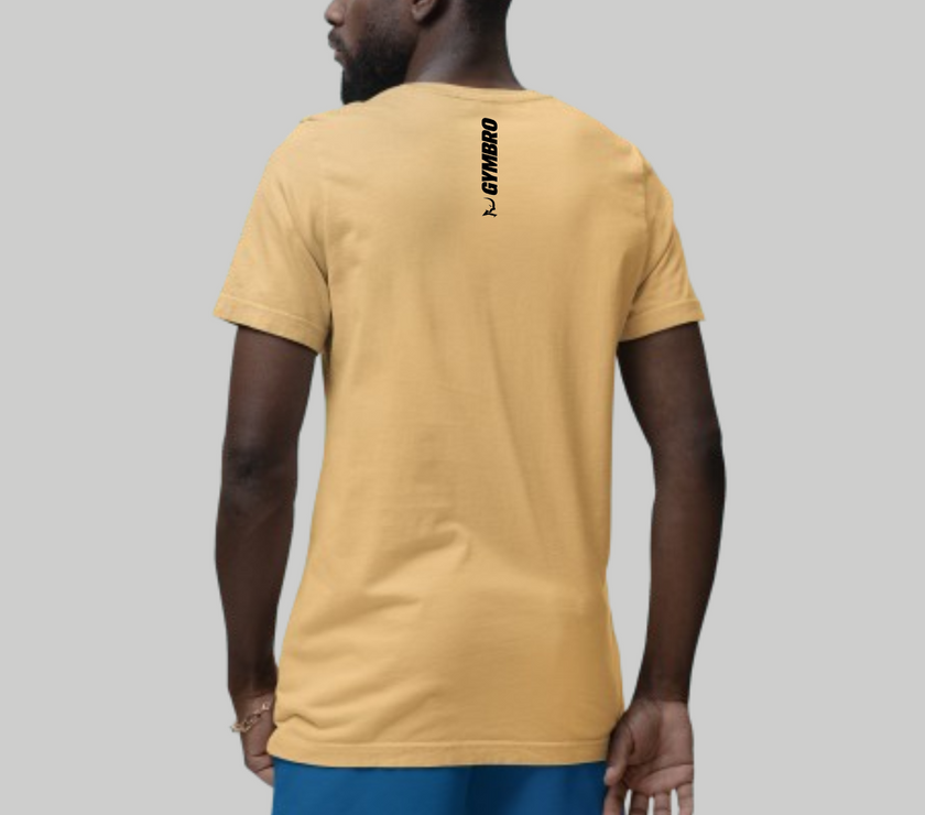 Men’s Premium Heavyweight Tee - Agave - Vintage Gold