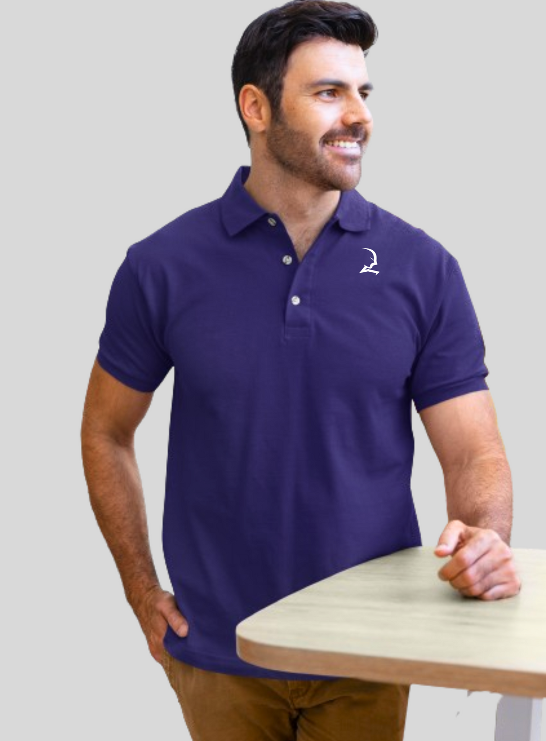 Premium Polo Shirt - Navy