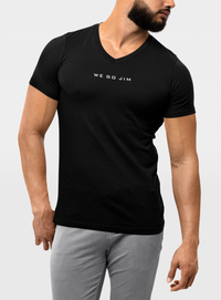 V-Neck Gym Tee - Black