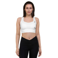 Longline sports bra