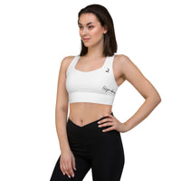 Longline sports bra