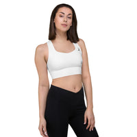 Longline sports bra