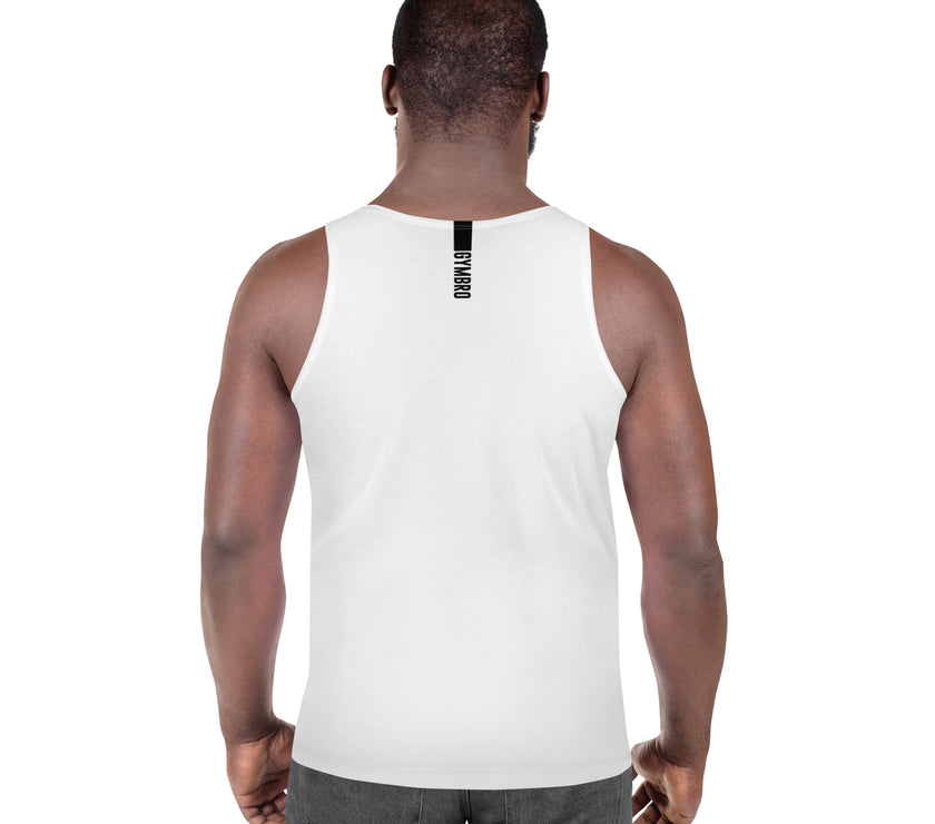 Crew Neck Tank - White