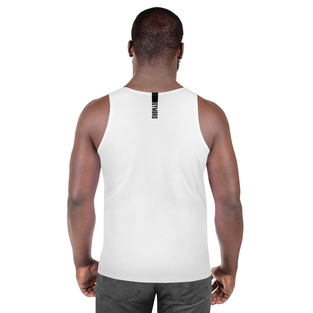 Crew Neck Tank - White