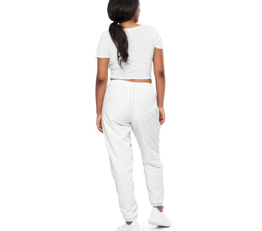 Unisex track pants - White