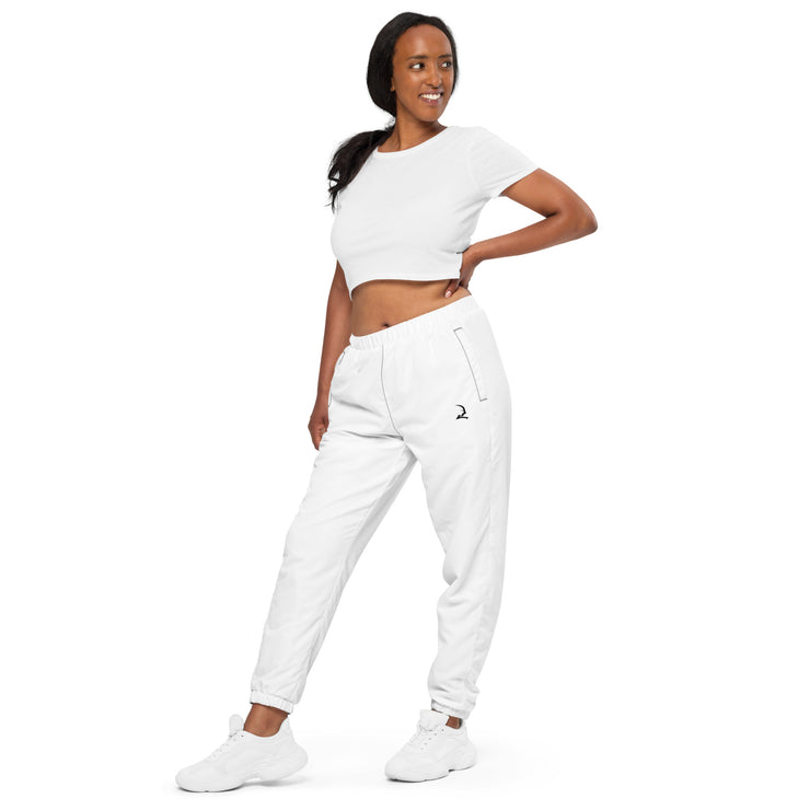 Unisex track pants - White