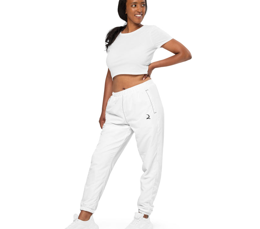 Unisex track pants - White