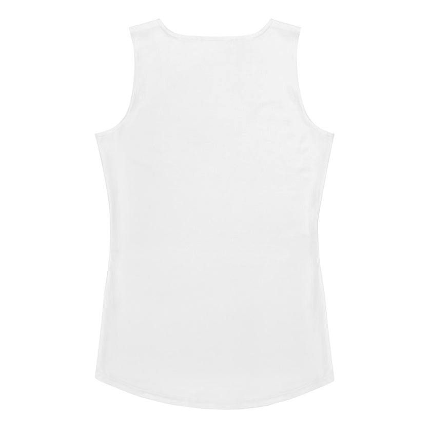 Body-Hugging Tank Top - White