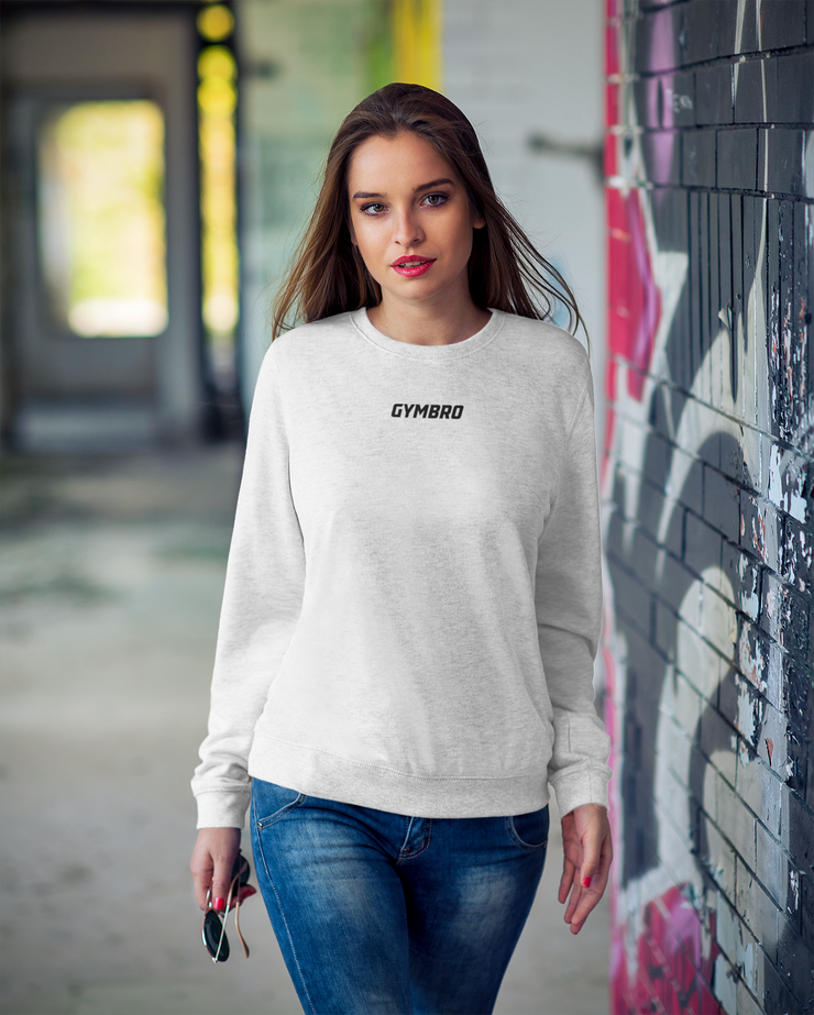 Relaxed Body Fit Sweat- White