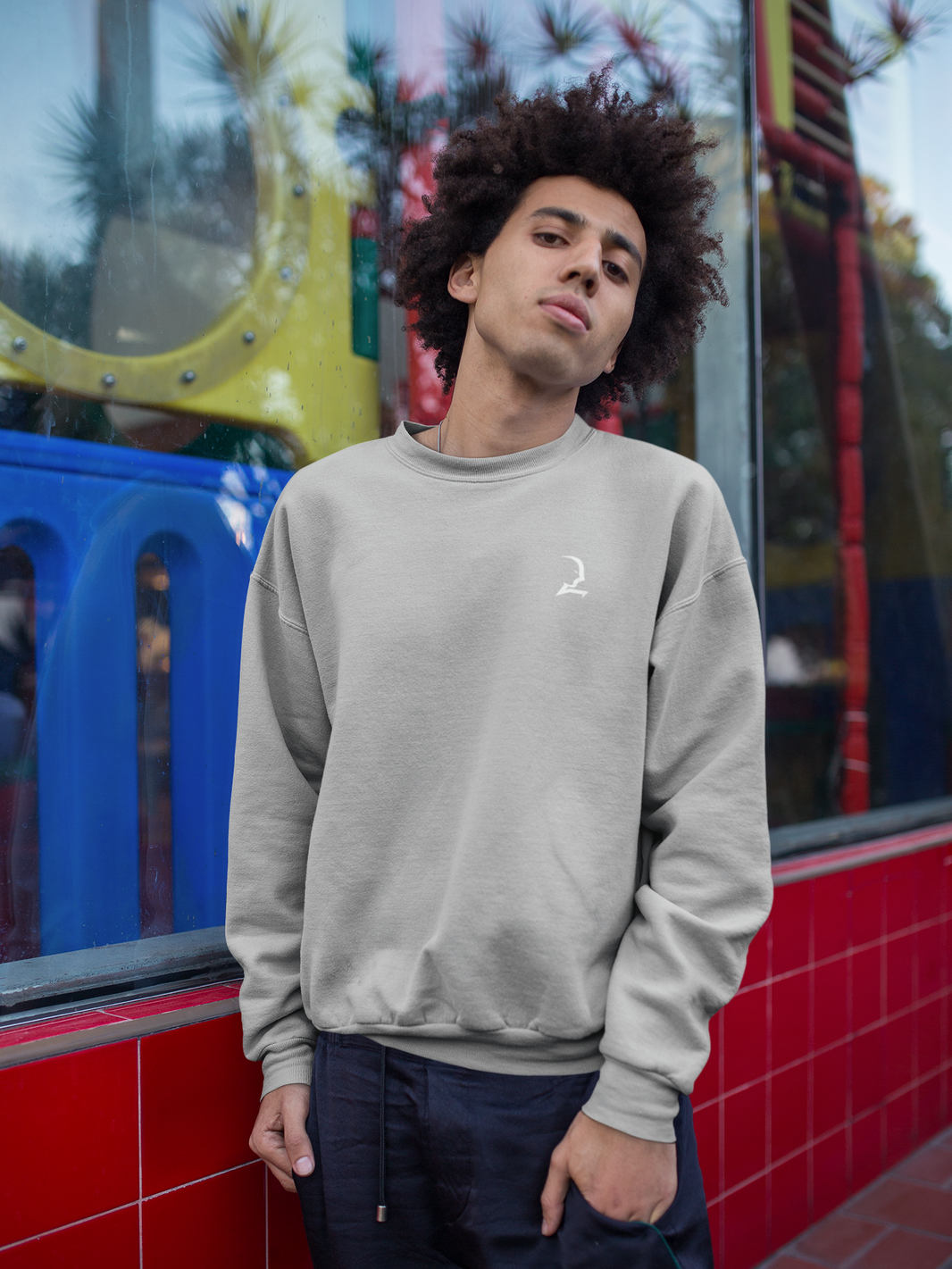 Premium Sweatshirt - Silver Chalice