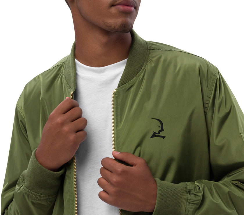 Premium recycled bomber jacket - Finch