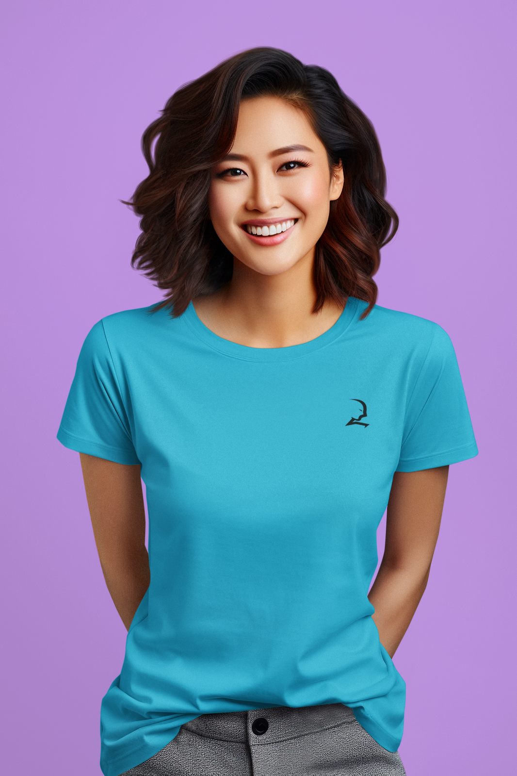 Training T-shirt - Bright Cerulean