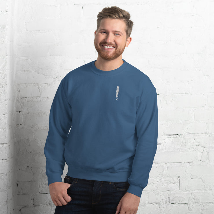 Organic Raglan Sweatshirt - Blue Bayoux