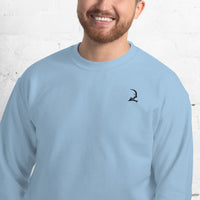 Organic Raglan Sweatshirt - Cadet Grey