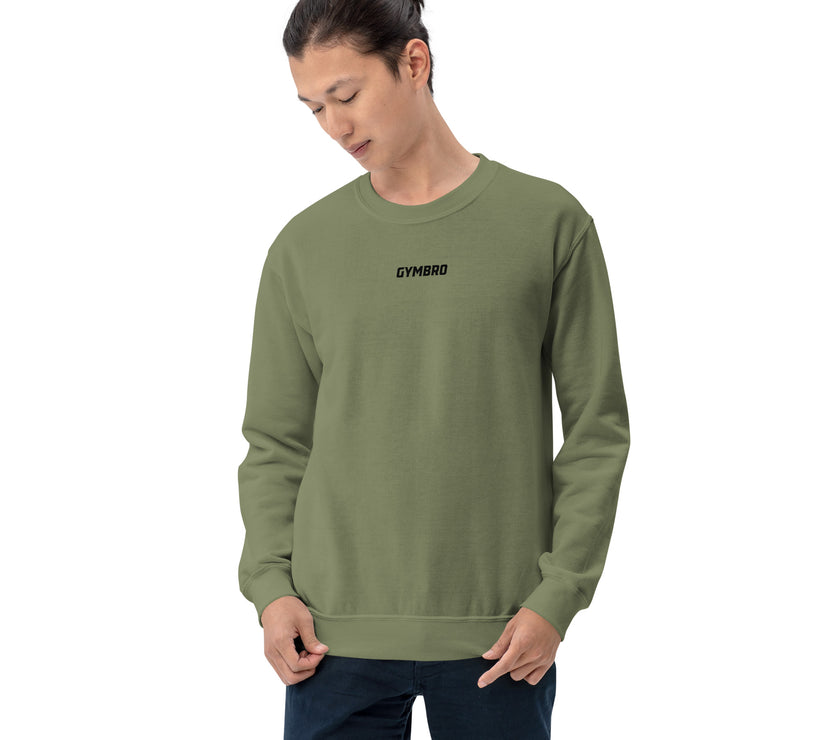 Crew Neck Sweatshirt - Brown Grey