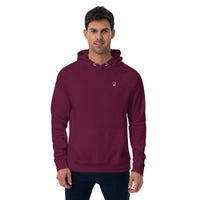 Crest Hoodie - Black - Burgundy - Charcoal Melange - White