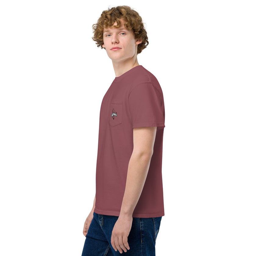 Crew Neck Pocket T-shirt