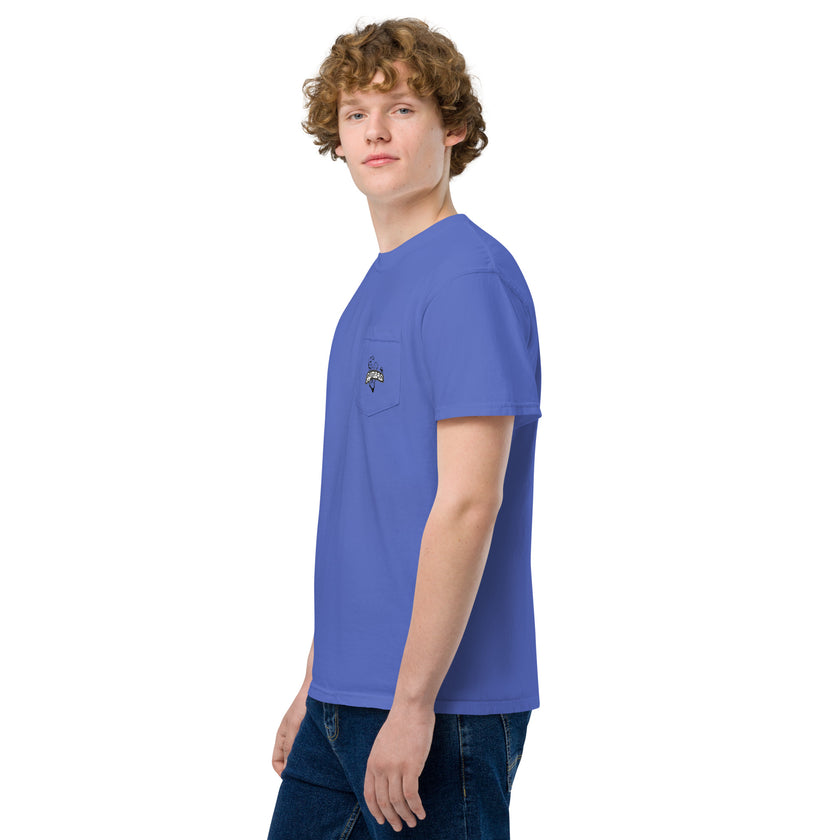 Crew Neck Pocket T-shirt