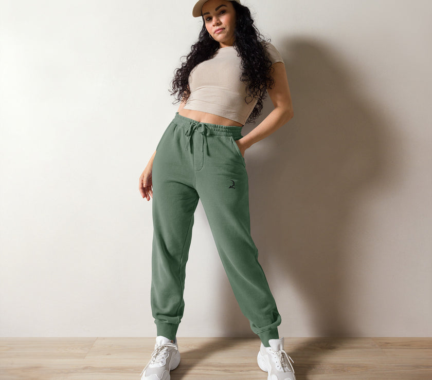 Unisex pigment-dyed sweatpants