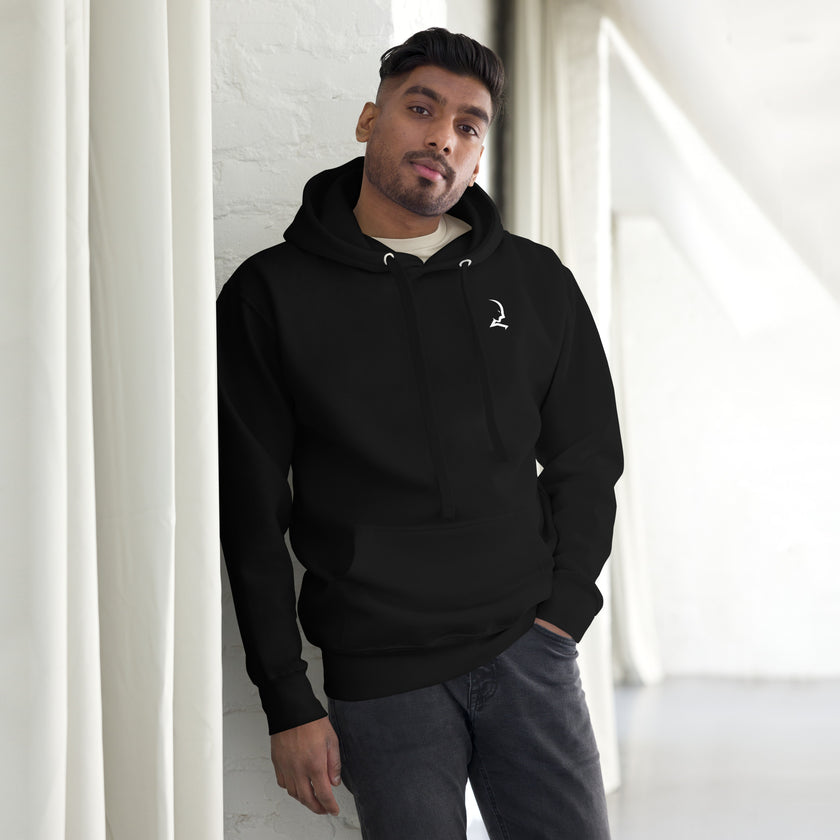 Crest Hoodie - Black - Navy Blazer - Maroon - Charcoal Heather - Military Green