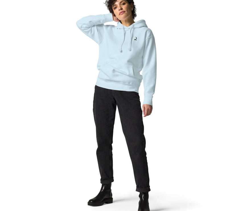 Premium Hoodie - Sky Blue