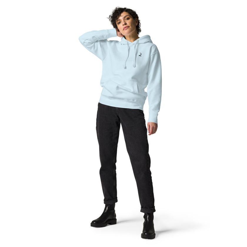 Premium Hoodie - Sky Blue