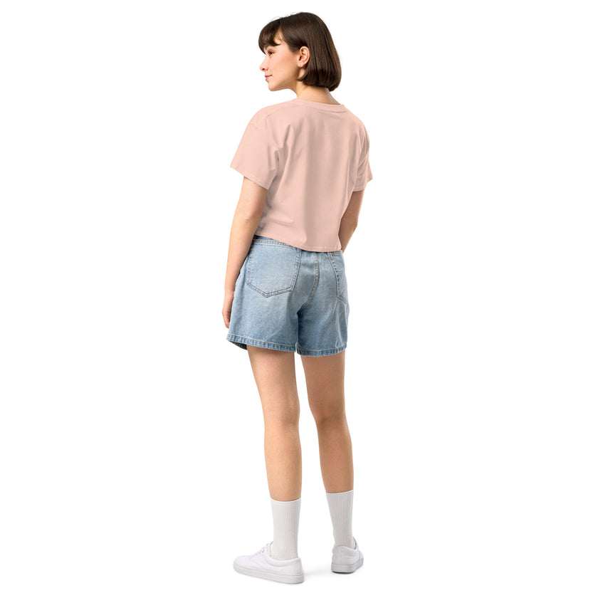 Essential Crop Top - Pale Pink