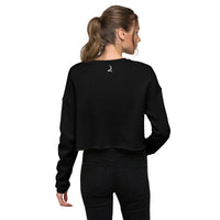 Full Sleeve Crop Top - Black