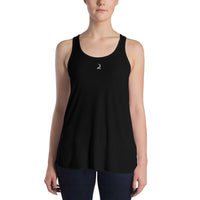 Flowy Racerback Tank - Black